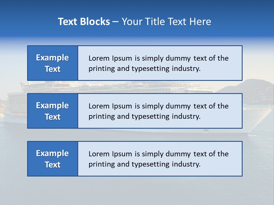 Honeymoon Cruises PowerPoint Template