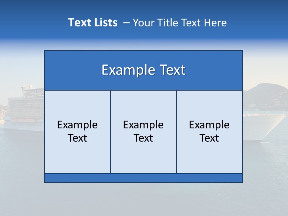 Honeymoon Cruises PowerPoint Template