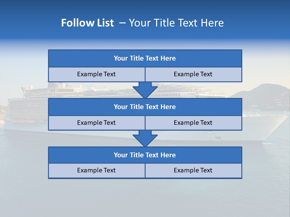 Honeymoon Cruises PowerPoint Template