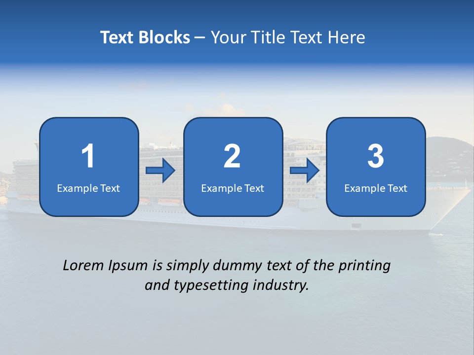 Honeymoon Cruises PowerPoint Template