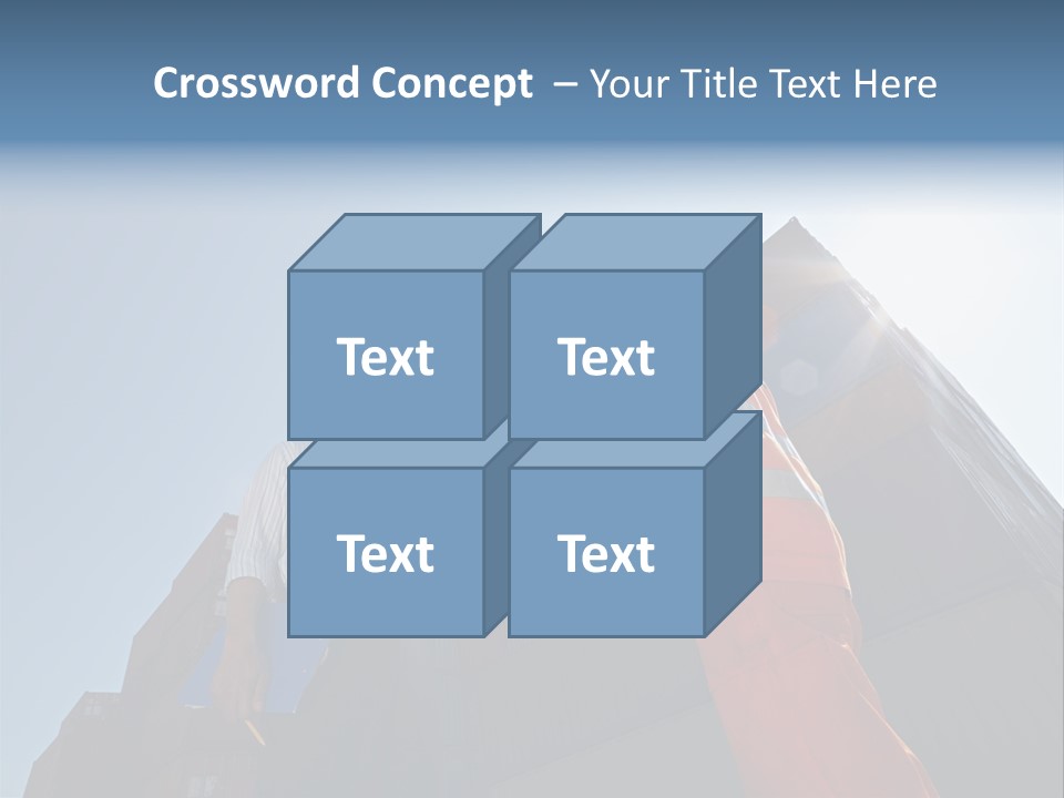Worker Shaking Hands PowerPoint Template