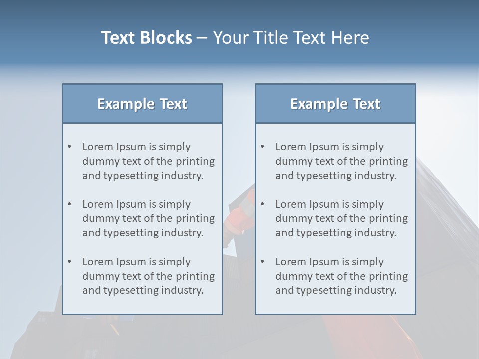 Worker Shaking Hands PowerPoint Template