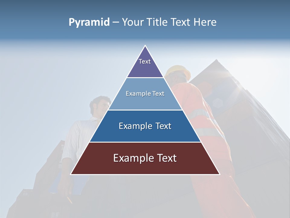 Worker Shaking Hands PowerPoint Template