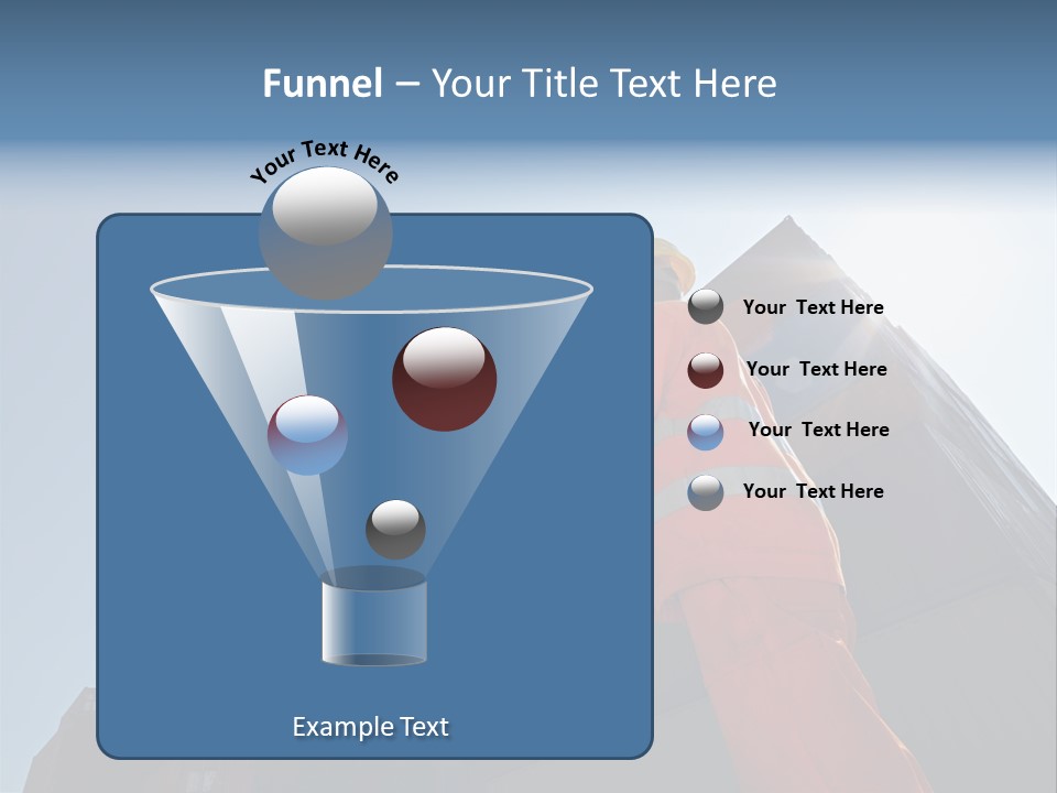Worker Shaking Hands PowerPoint Template