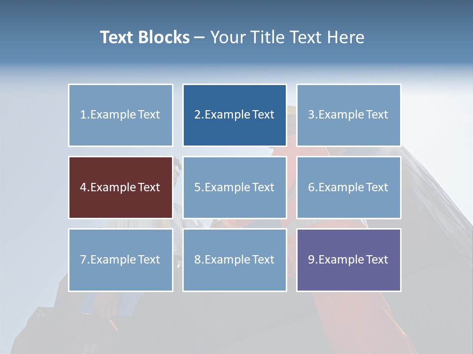 Worker Shaking Hands PowerPoint Template