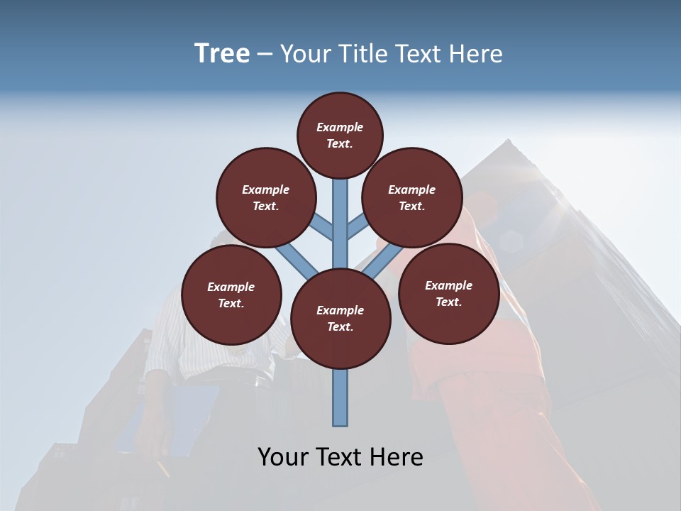 Worker Shaking Hands PowerPoint Template
