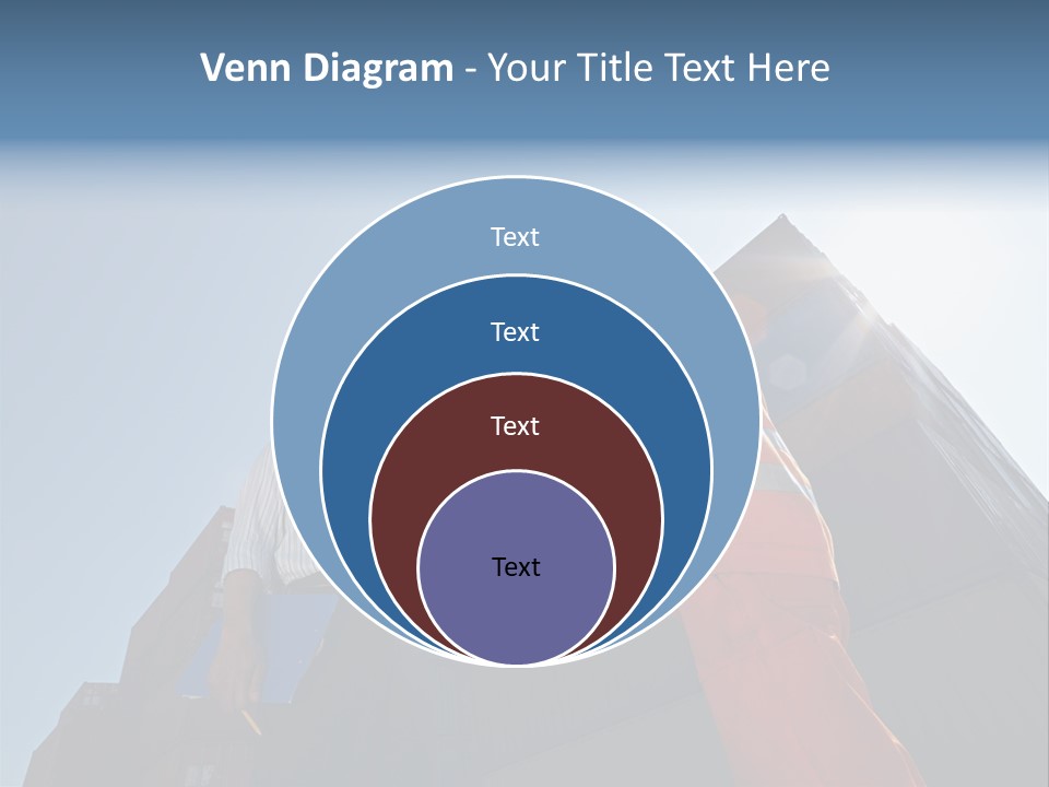 Worker Shaking Hands PowerPoint Template