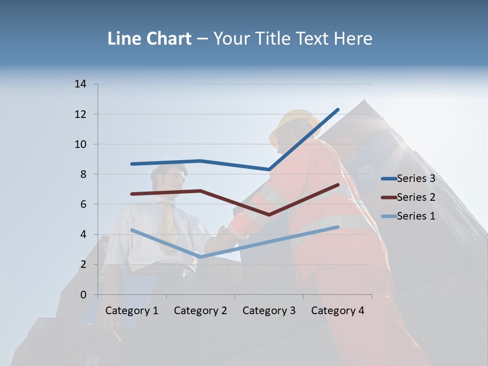 Worker Shaking Hands PowerPoint Template