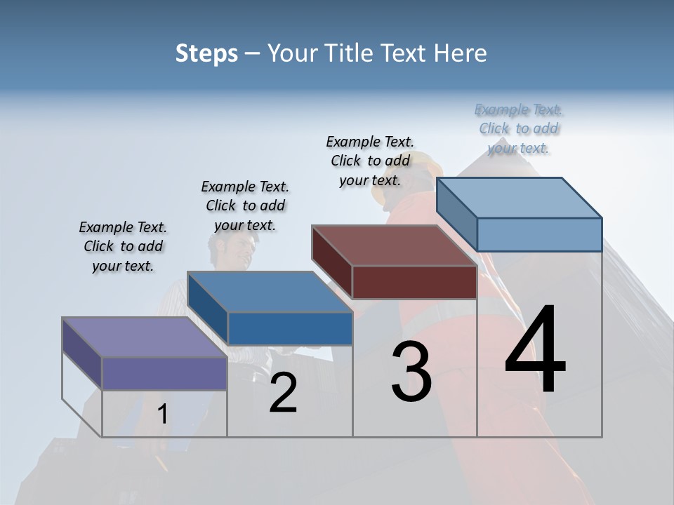 Worker Shaking Hands PowerPoint Template