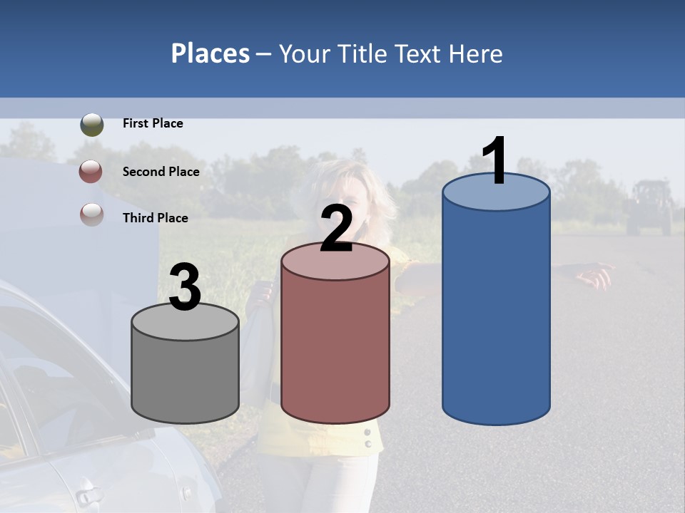 Frustration Travel Driver PowerPoint Template