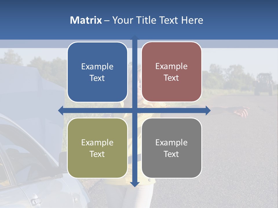 Frustration Travel Driver PowerPoint Template