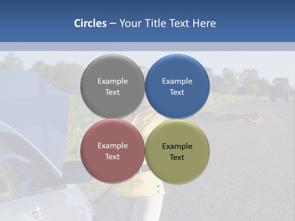 Frustration Travel Driver PowerPoint Template