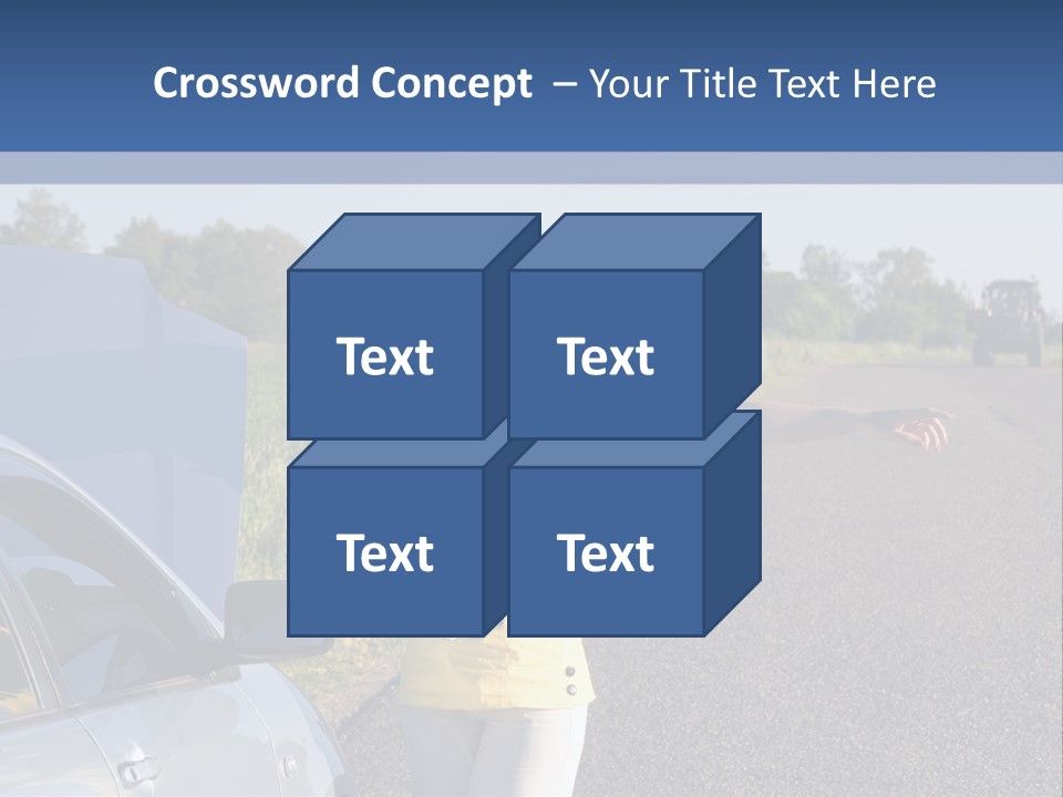 Frustration Travel Driver PowerPoint Template