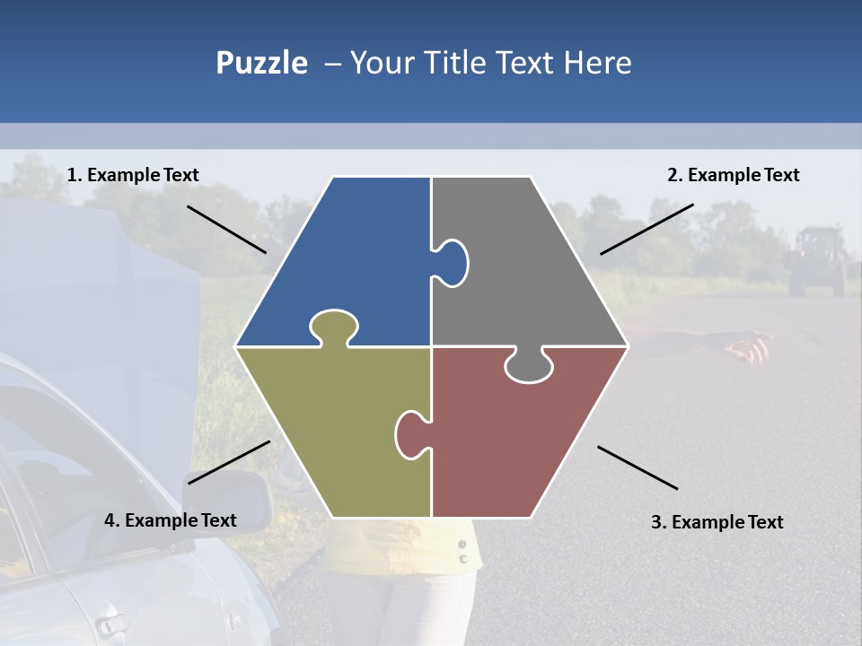 Frustration Travel Driver PowerPoint Template