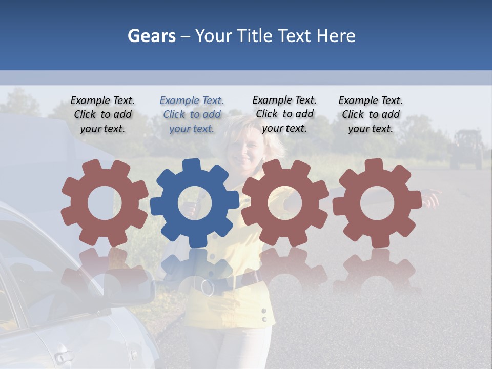 Frustration Travel Driver PowerPoint Template