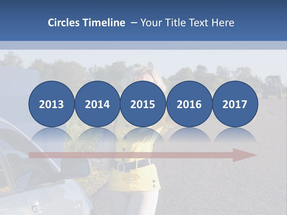 Frustration Travel Driver PowerPoint Template