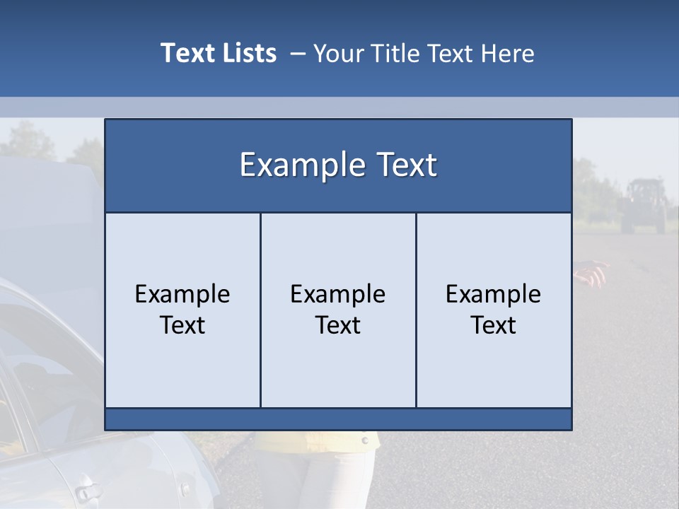 Frustration Travel Driver PowerPoint Template