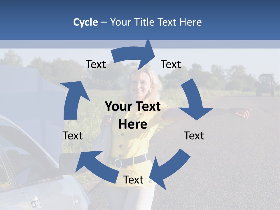 Frustration Travel Driver PowerPoint Template