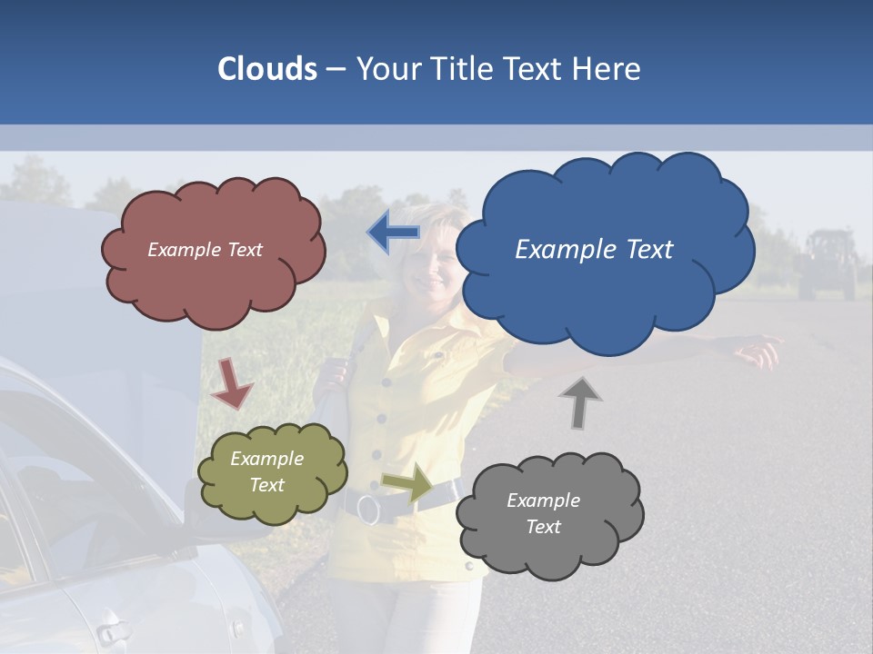 Frustration Travel Driver PowerPoint Template