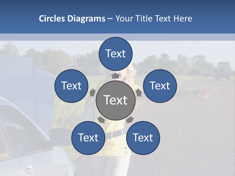 Frustration Travel Driver PowerPoint Template