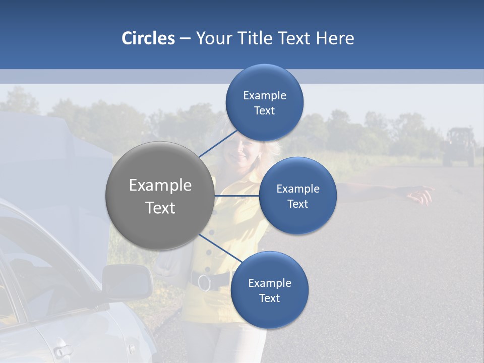 Frustration Travel Driver PowerPoint Template