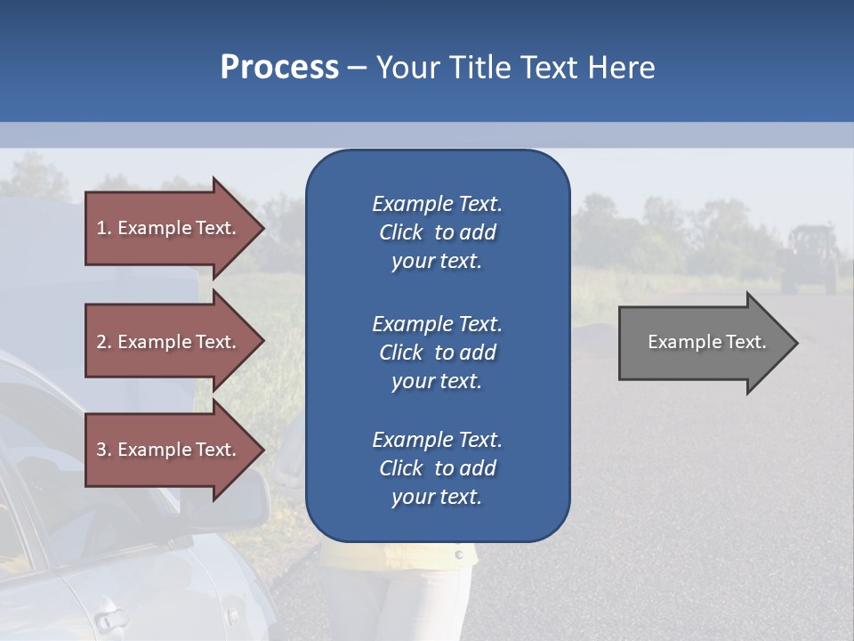 Frustration Travel Driver PowerPoint Template