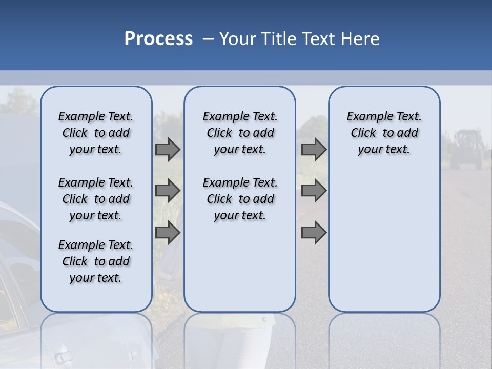 Frustration Travel Driver PowerPoint Template