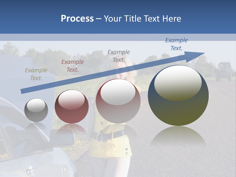 Frustration Travel Driver PowerPoint Template