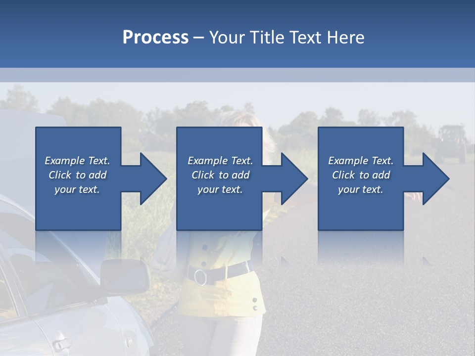 Frustration Travel Driver PowerPoint Template