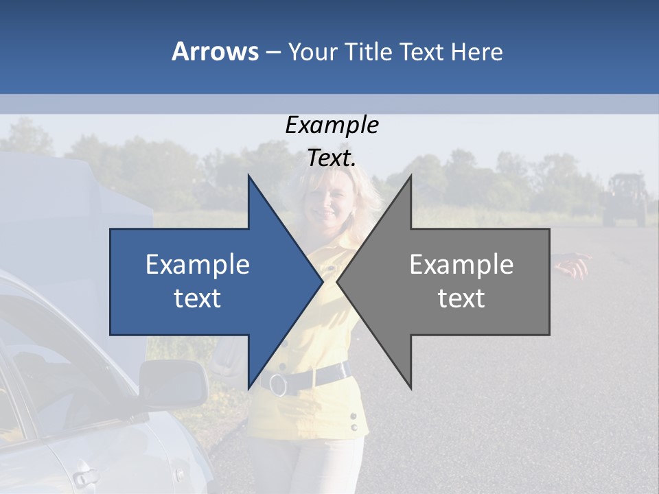 Frustration Travel Driver PowerPoint Template
