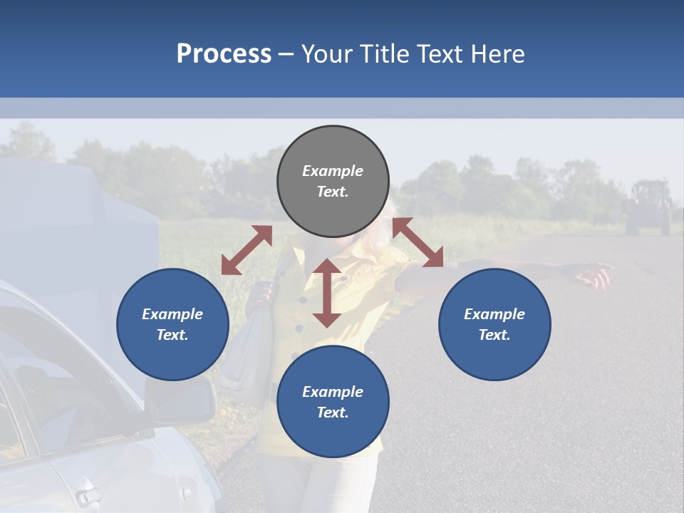Frustration Travel Driver PowerPoint Template