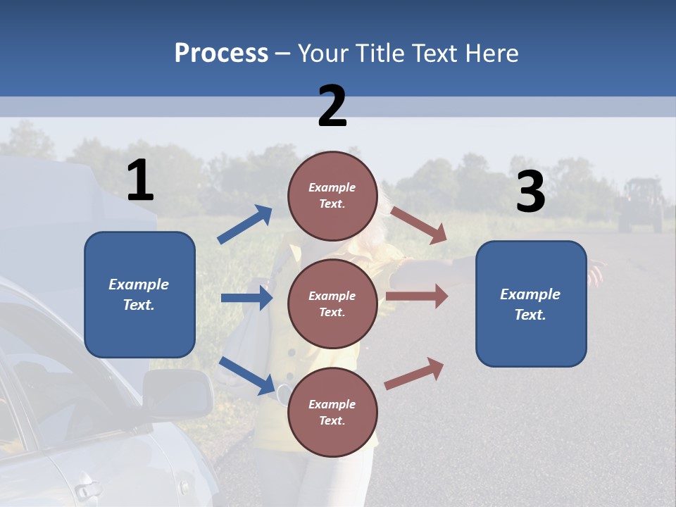 Frustration Travel Driver PowerPoint Template
