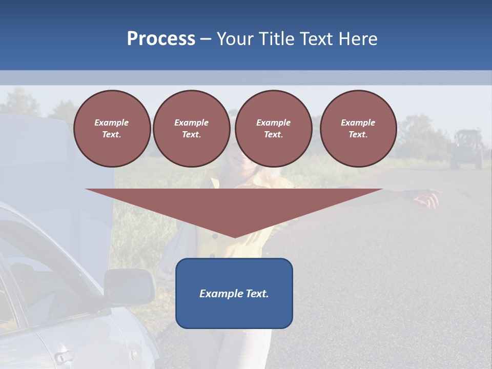 Frustration Travel Driver PowerPoint Template