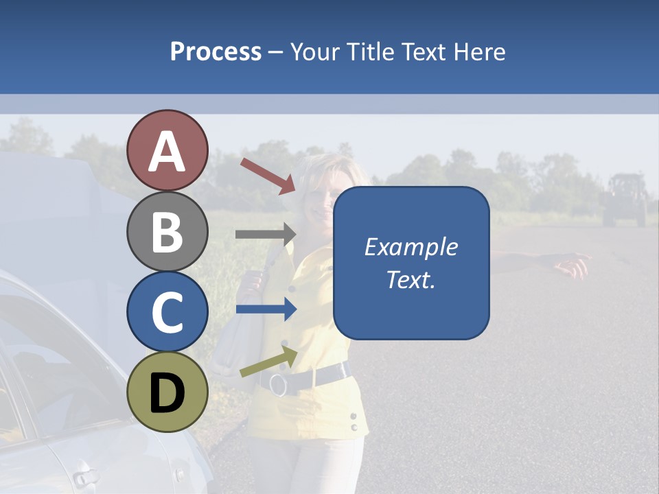 Frustration Travel Driver PowerPoint Template