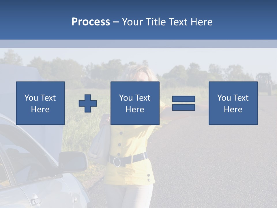 Frustration Travel Driver PowerPoint Template