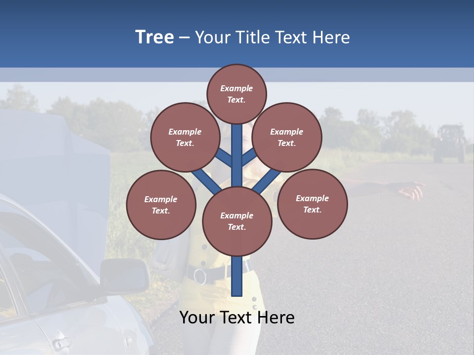 Frustration Travel Driver PowerPoint Template