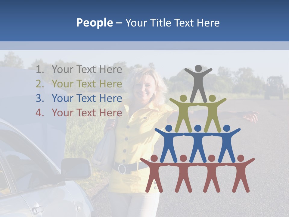 Frustration Travel Driver PowerPoint Template