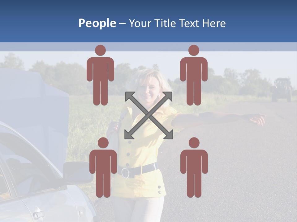 Frustration Travel Driver PowerPoint Template