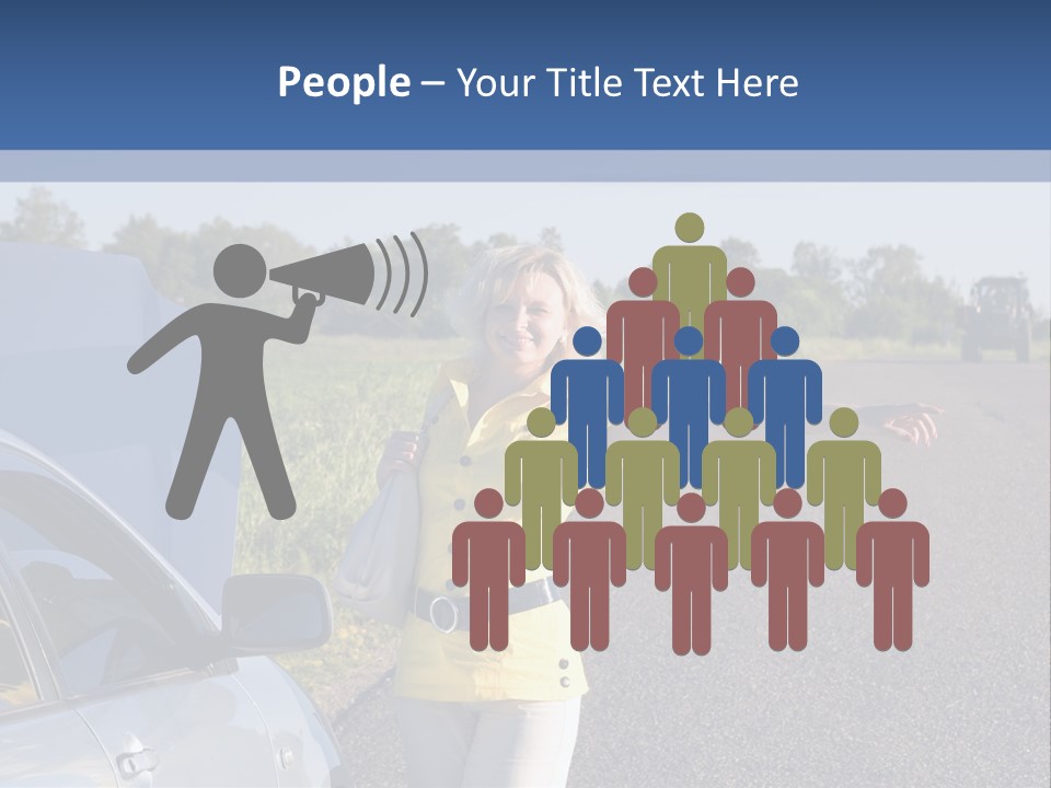 Frustration Travel Driver PowerPoint Template