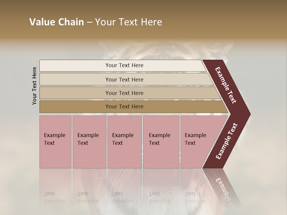 Siberian Tiger PowerPoint Template