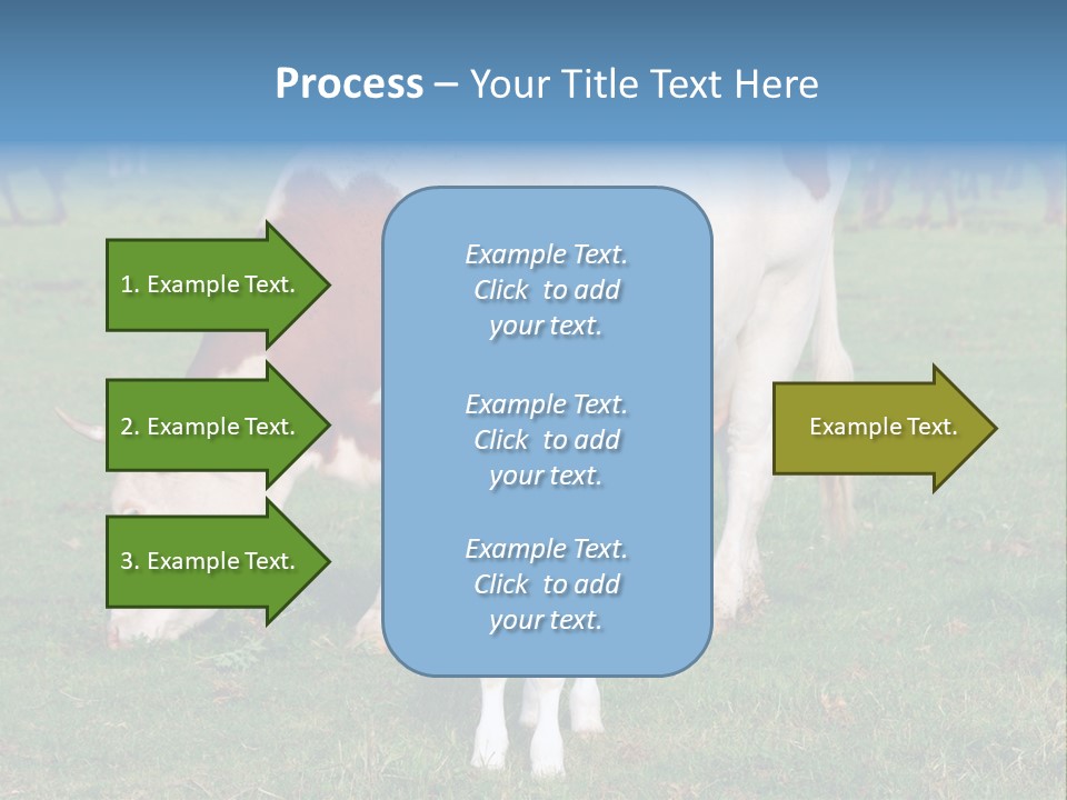 Cow And Calf PowerPoint Template
