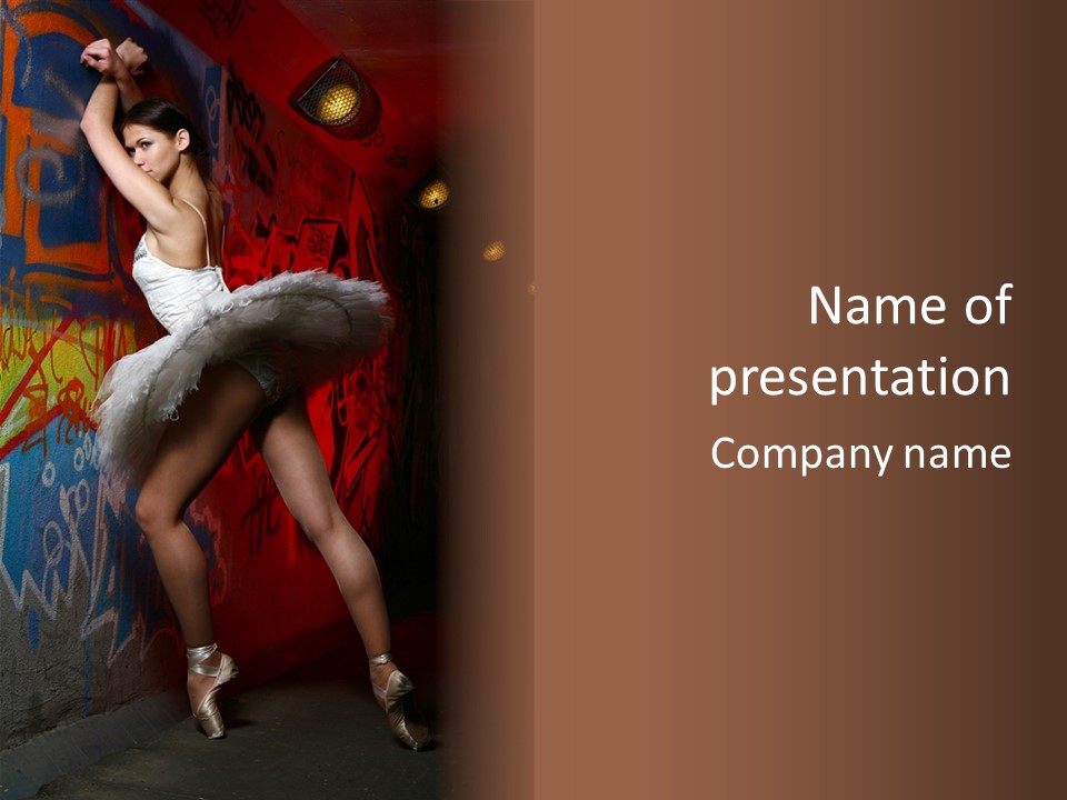 Beautiful Ballet PowerPoint Template