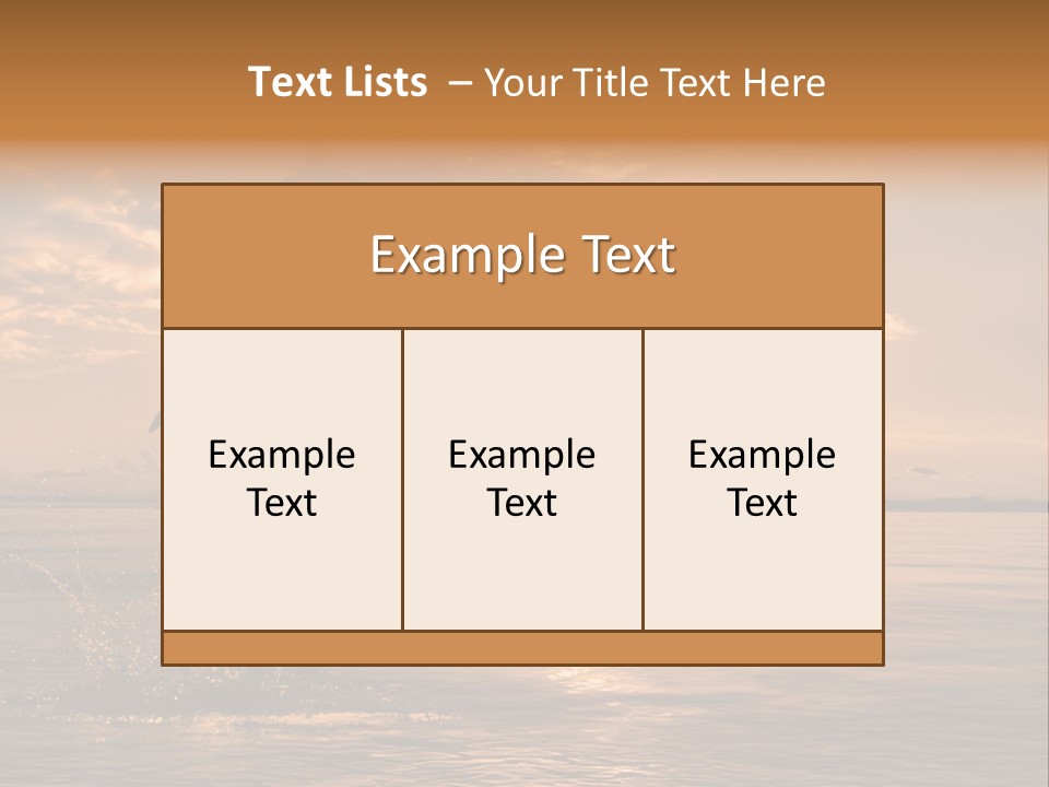 Dolphin PowerPoint Template