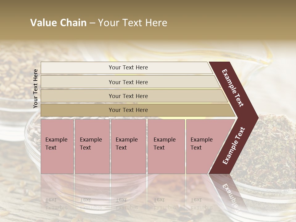 Flaxseed Oil PowerPoint Template