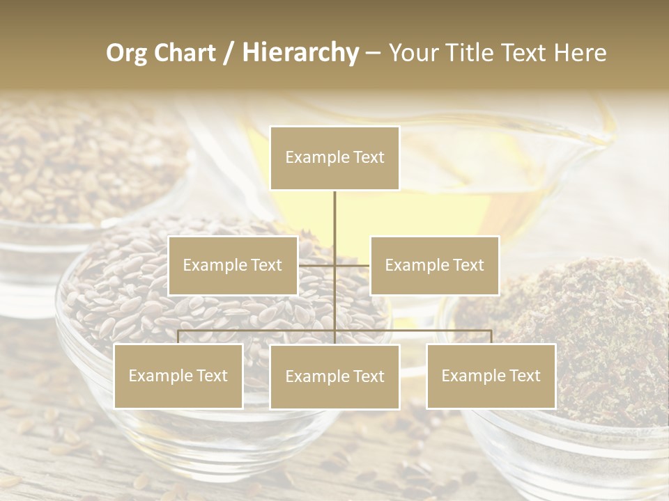 Flaxseed Oil PowerPoint Template