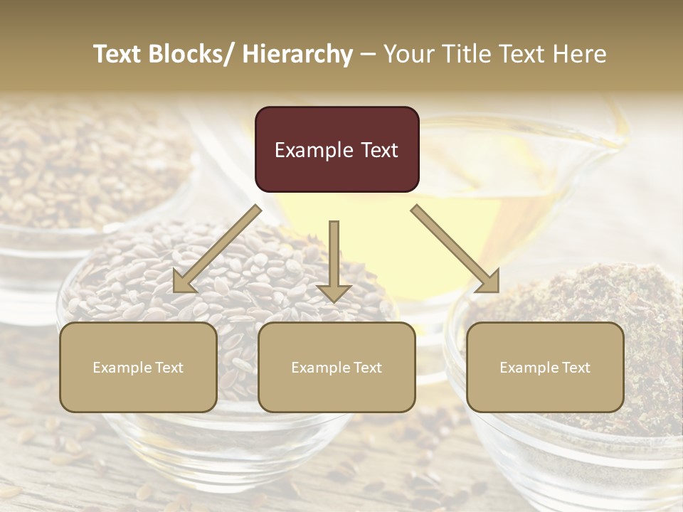 Flaxseed Oil PowerPoint Template