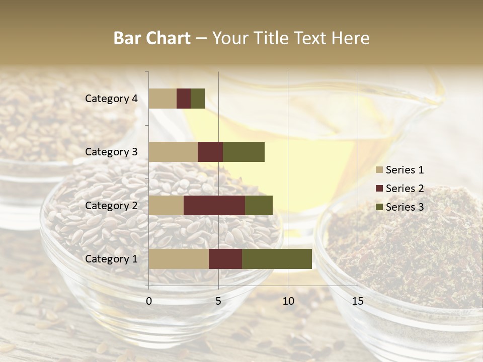Flaxseed Oil PowerPoint Template