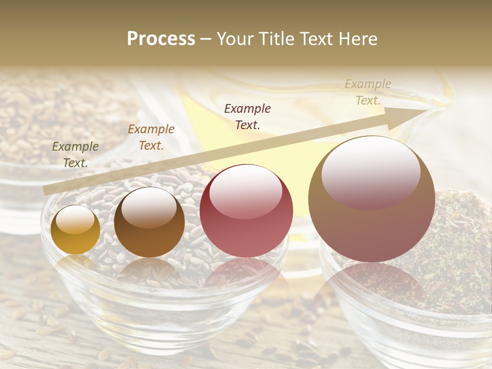 Flaxseed Oil PowerPoint Template