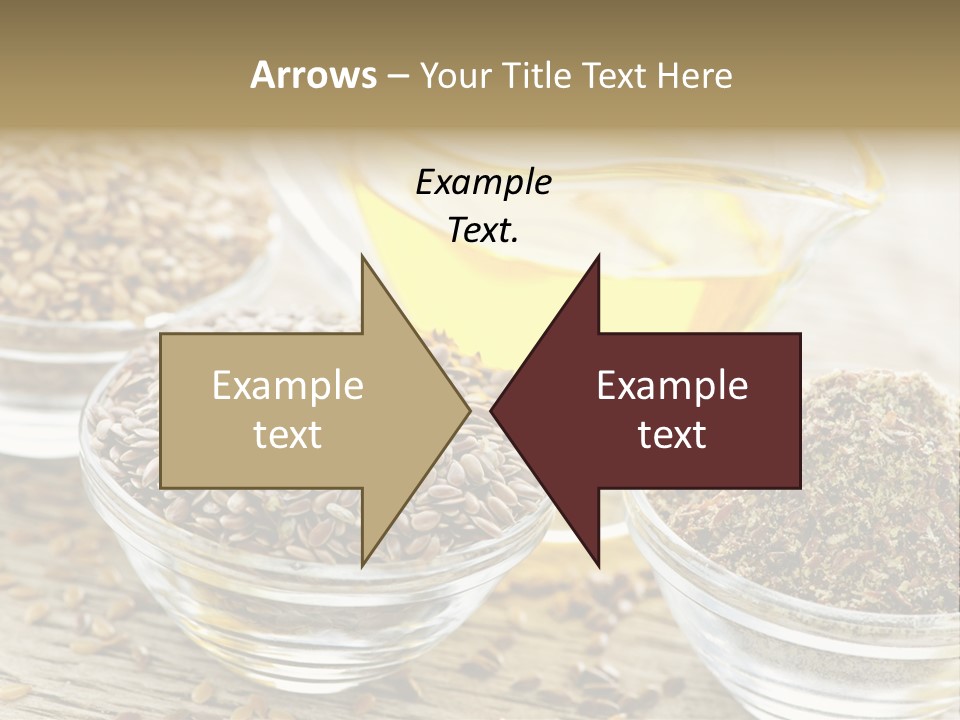 Flaxseed Oil PowerPoint Template