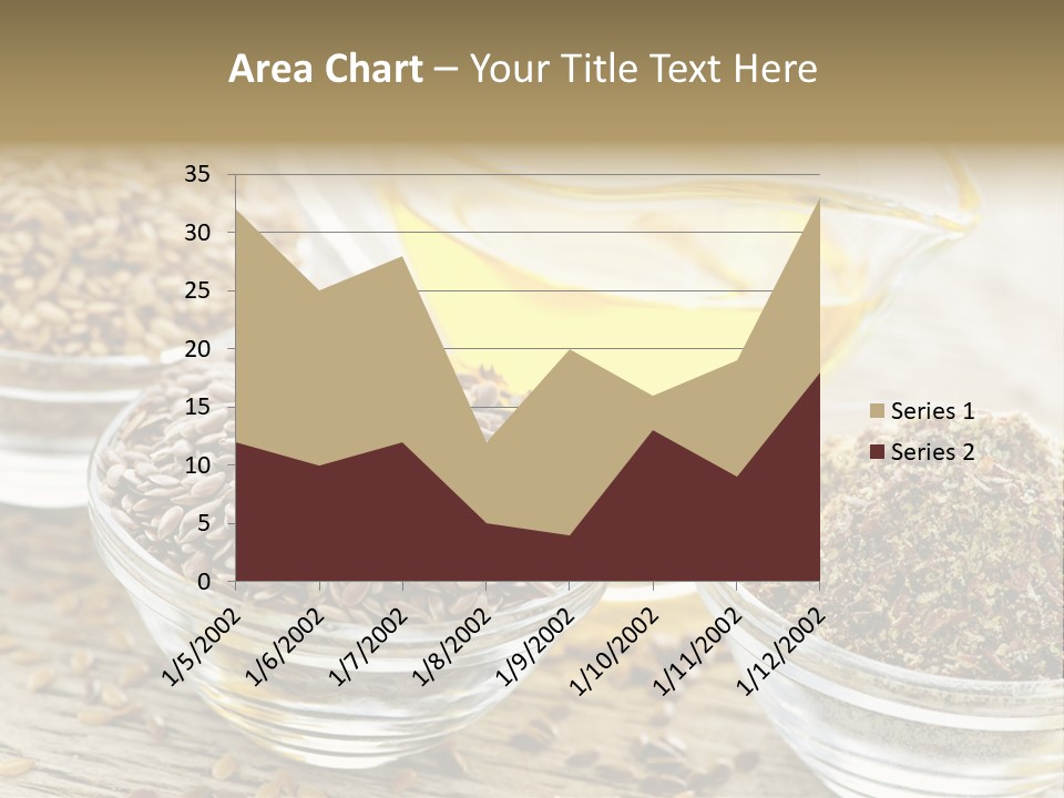 Flaxseed Oil PowerPoint Template